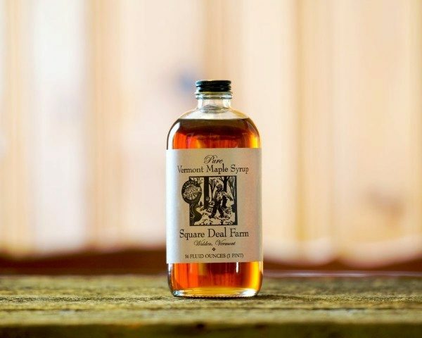 organic grade amber rich maple syrup pint