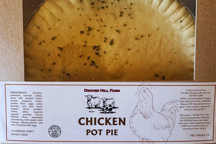 Chicken pot pie 6x48