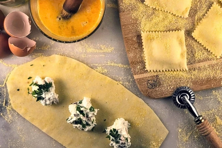Smoked ricotta 6x48
