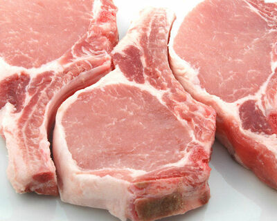 bone in pork rib chops