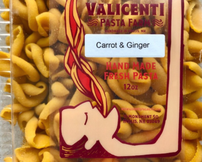 pasta fresh carrot ginger
