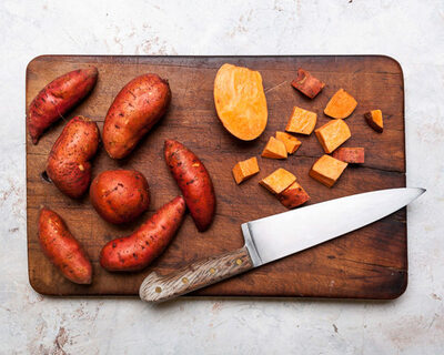 organic sweet potatoes