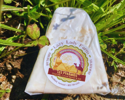 les pyramids artisanal vermont made goat cheese