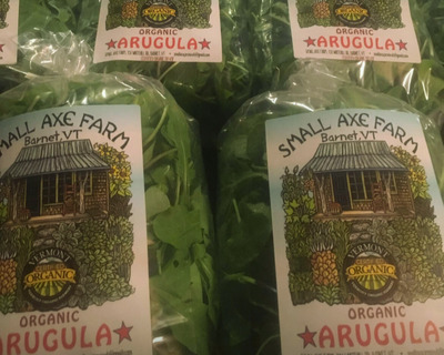 organic vermont baby arugula
