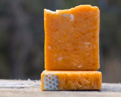 hand made vermont honey soap