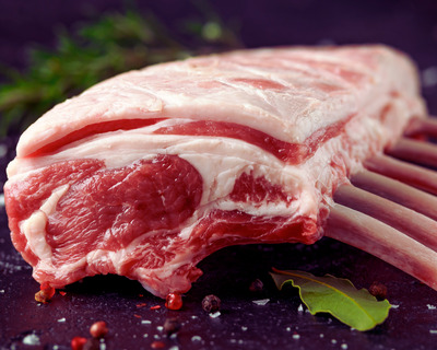 organic rack of lamb