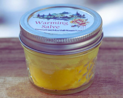 vermont made cayenne and turmeric warming salve