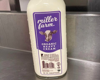 organic vermont heavy cream