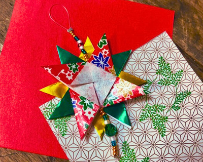 paper origami ornament vermont