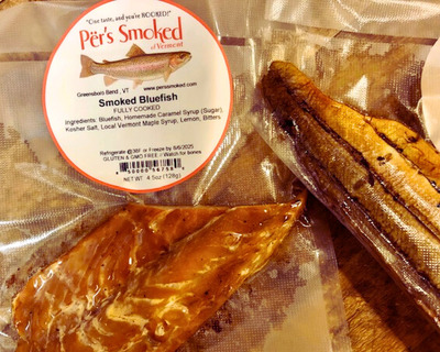 atlantic bluefish smoked in vermont