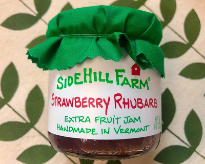 vermont made strawberry rhubarb jam