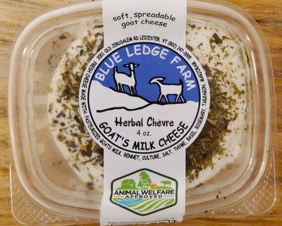fresh vermont made herb chevre