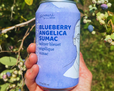 blueberru angelica sumac seltzer vermont