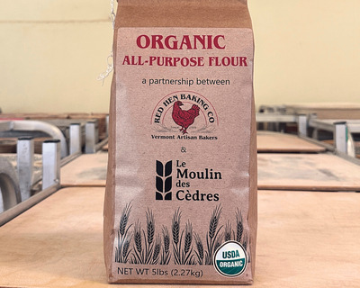 organic red hen baking AP flour