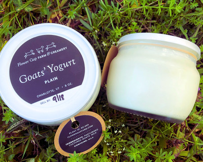 plain vermont goats' milk yogurt