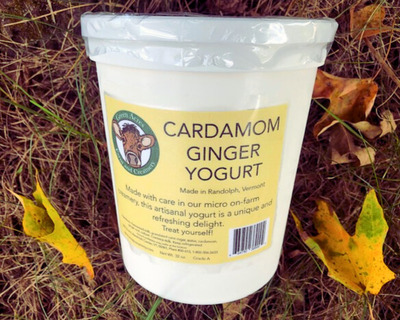 vermont made ginger cardamom yogurt