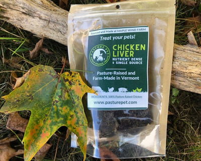 dehydrated chicken liver dog treats vermont
