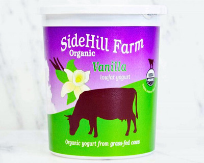 organic vermont vnailla yogurt
