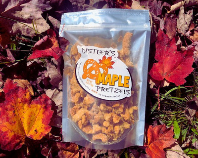 vermont made maple pretzels