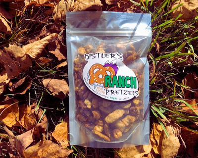 vermont made ranch flavored pretzels