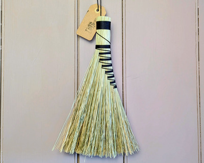 single wing hearth broom hand made vermont