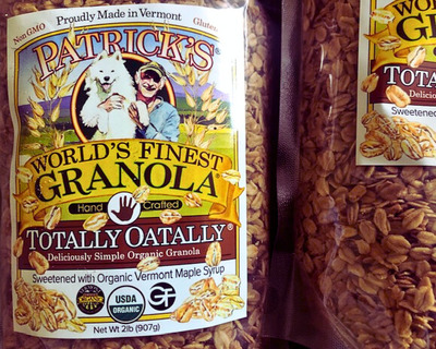vermont made totally oatally granola