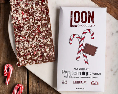 milk chocolate peppermint crunch bar
