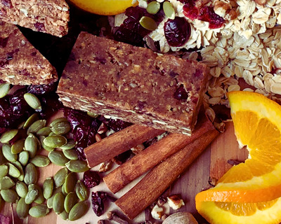 vermont made cranberry spice OWL bar