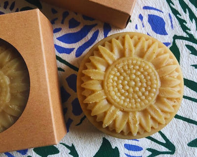 turmeric goats milk soap bar