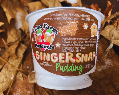 new england made gingersnap pudding