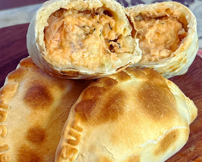 smoked salmon empanada