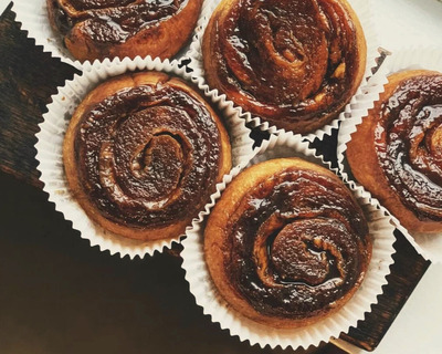 hamaker cinnamon brioche buns