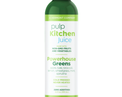 vermont made powerhouse greens cold pressed juice