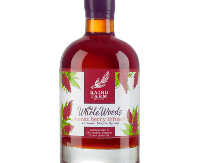 sumac berry infused maple syrup vermont