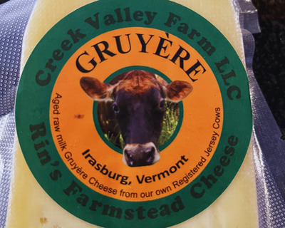 vermont made gruyere cheese
