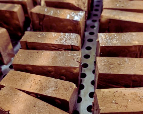 chang shing tofu on the production line