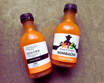 carrot ginger vermont kombucha
