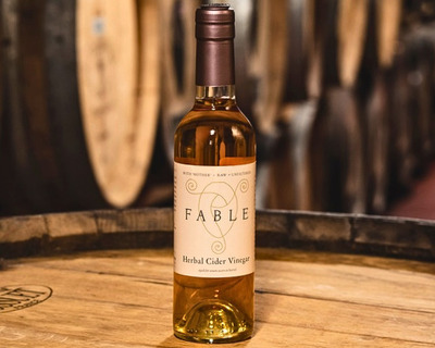 barrel aged herbal steeped vermont cider vinegar