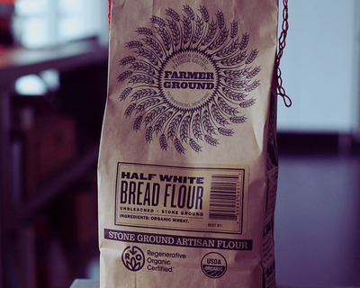 organic new york grown high extraction bread flour