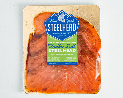 hand cured vokda dill smoked trout