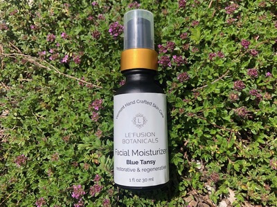 blue tansy hydrating facial moisturizer made in vermont