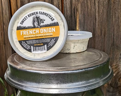 French onion spreadable farmer's cheese vermont