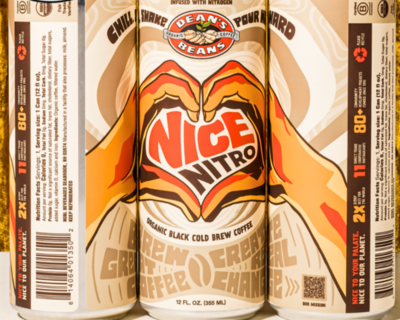 organic fair trade nitro canned coffee