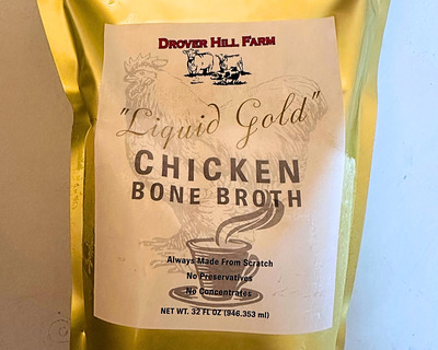 pastured chicken bone broth