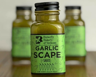 vermont made garlic scape sauce