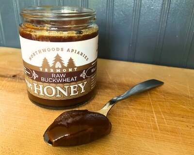 raw vermont buckwheat honey