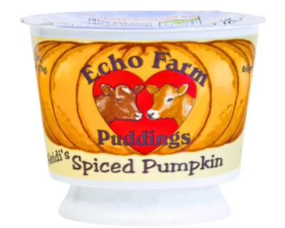 humanely raised vermont dairy spiced [umpkin pudding cup