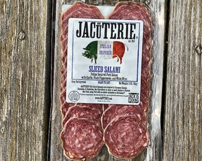 jacuterie sliced salami