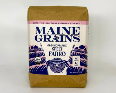 organic pearled spelt farro