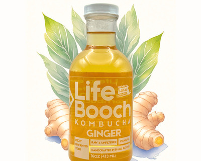 ginger kombucha 